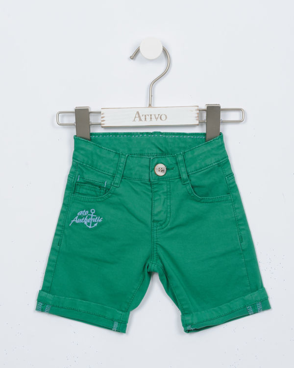 Picture of YX1785 SUMMER BOYS JEANS TYPE BERMUDS WITH POCKETS